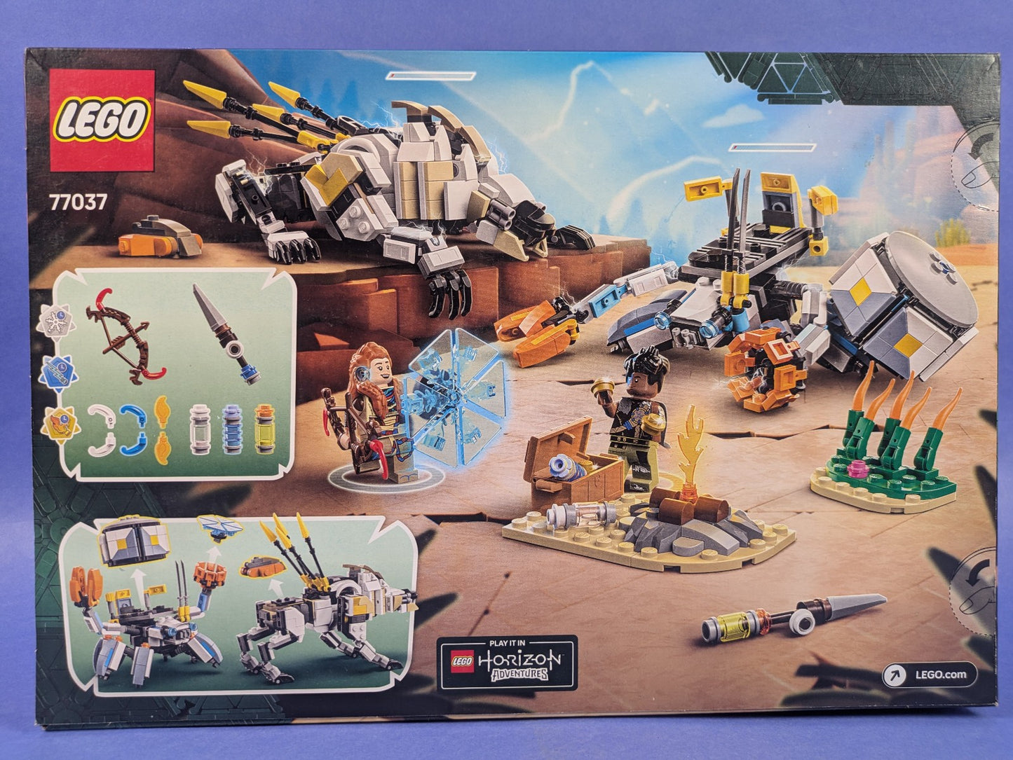 LEGO Horizon Aloy & Varl vs. Shell-Walker & Sawtooth 77037