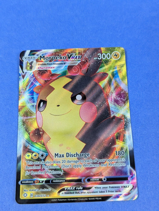 Morpeko VMAX - 038/072 - Ultra Rare Holo Shining Fates - Pokemon - NM
