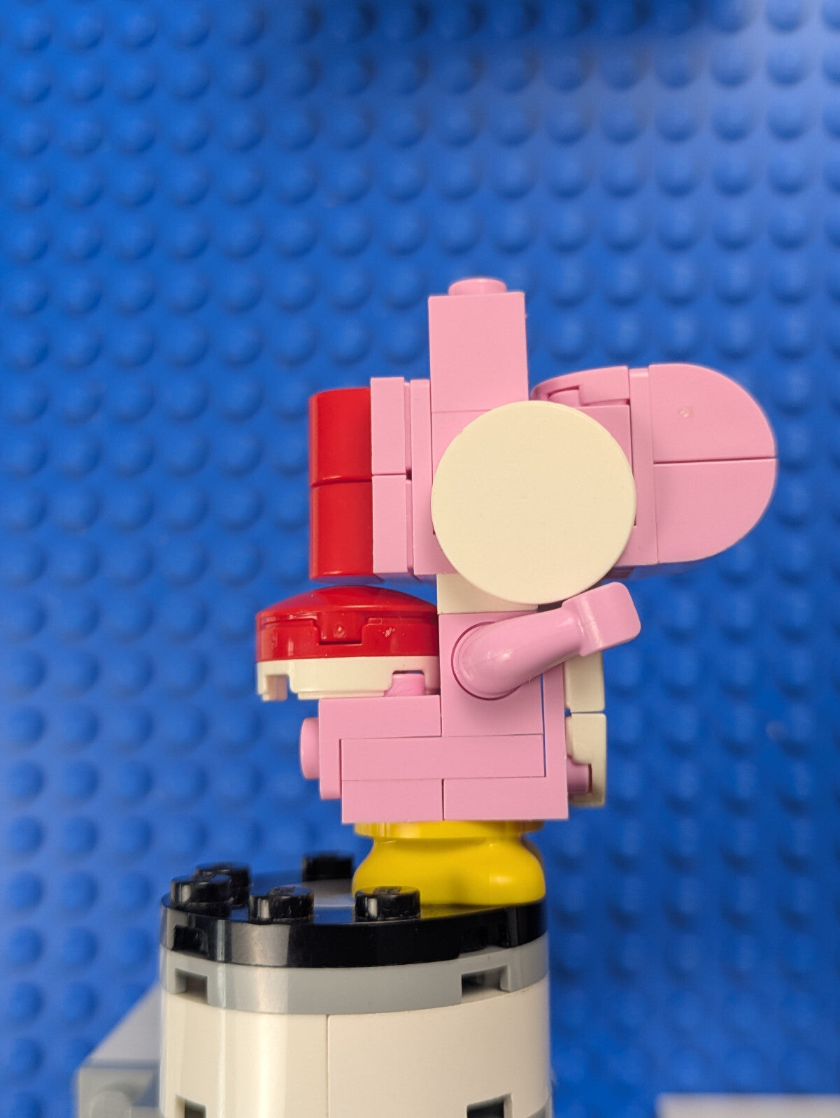 Lego Super Mario: Pink Yoshi - White Tile mar0064 Set 71387