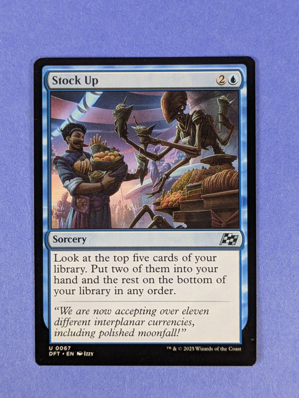 MTG Magic the Gathering: Aetherdrift: Stock Up #0067 Uncommon - NM