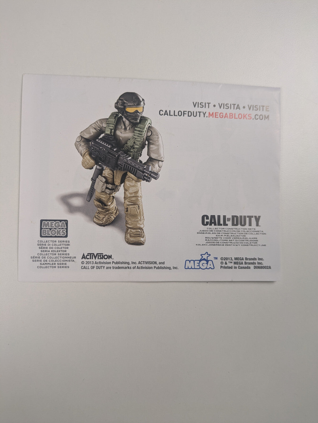 Mega Bloks Call Of Duty Heavy Armor Outpost 06822 - Tank