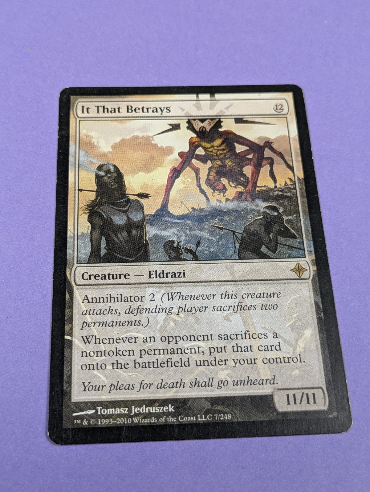 MTG Magic: Rise of the Eldrazi: It That Betrays #7/248 Rare - LP
