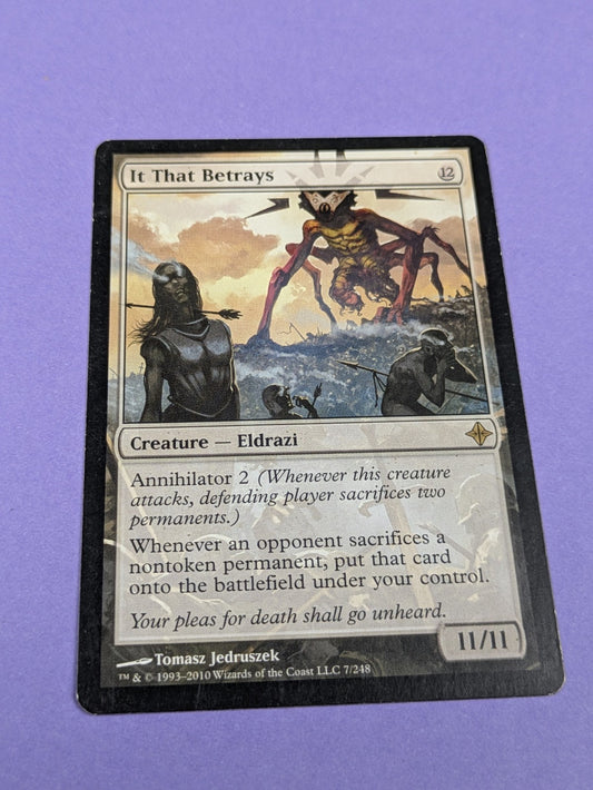 MTG Magic: Rise of the Eldrazi: It That Betrays #7/248 Rare - LP