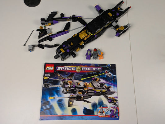 Lego Space: Space Police III: Lunar Limo Set 5984 - w/ Instructions