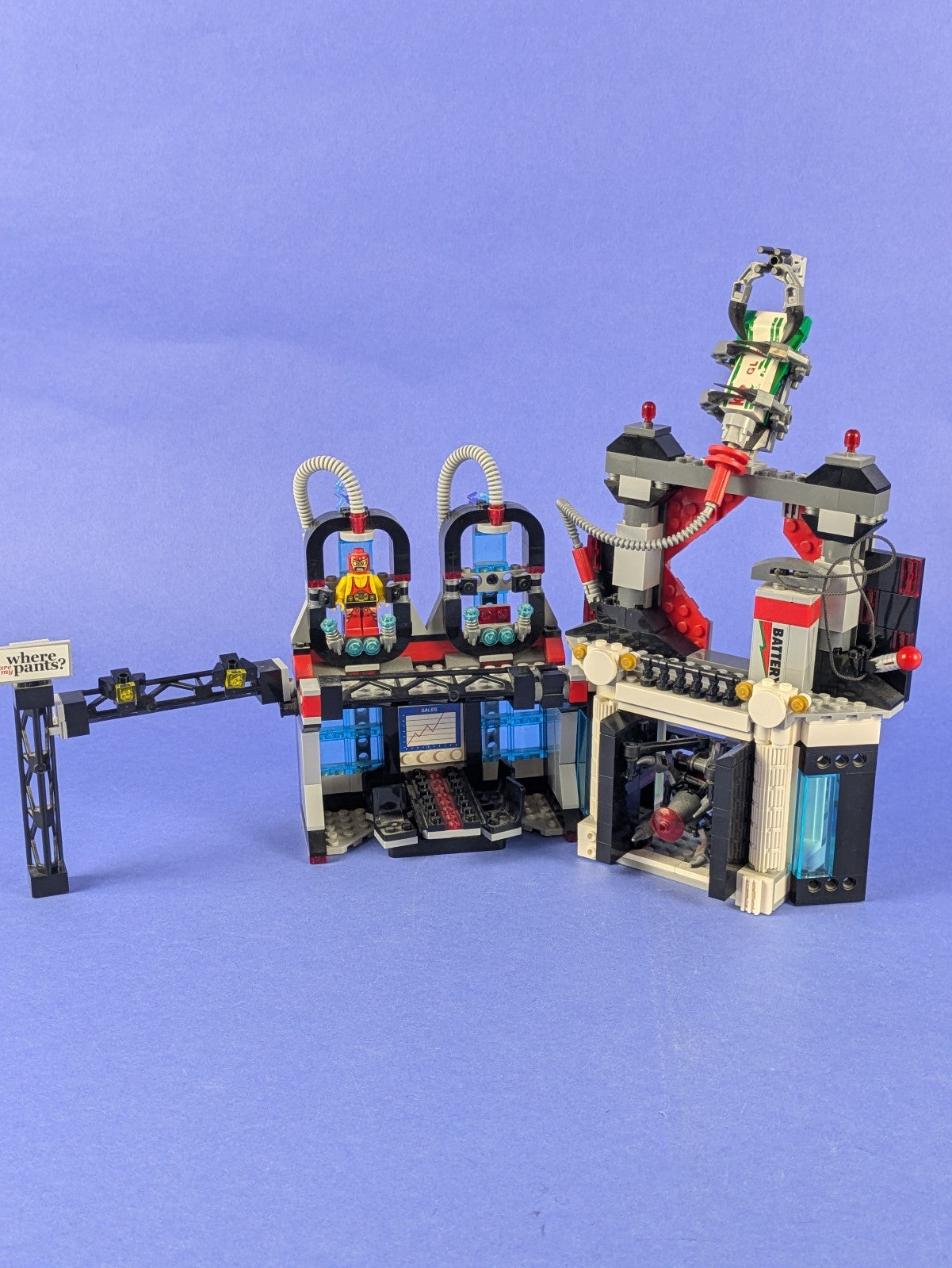 LEGO The LEGO Movie Lord Business' Evil Lair 70809 Incomplete Set Pre-Owned