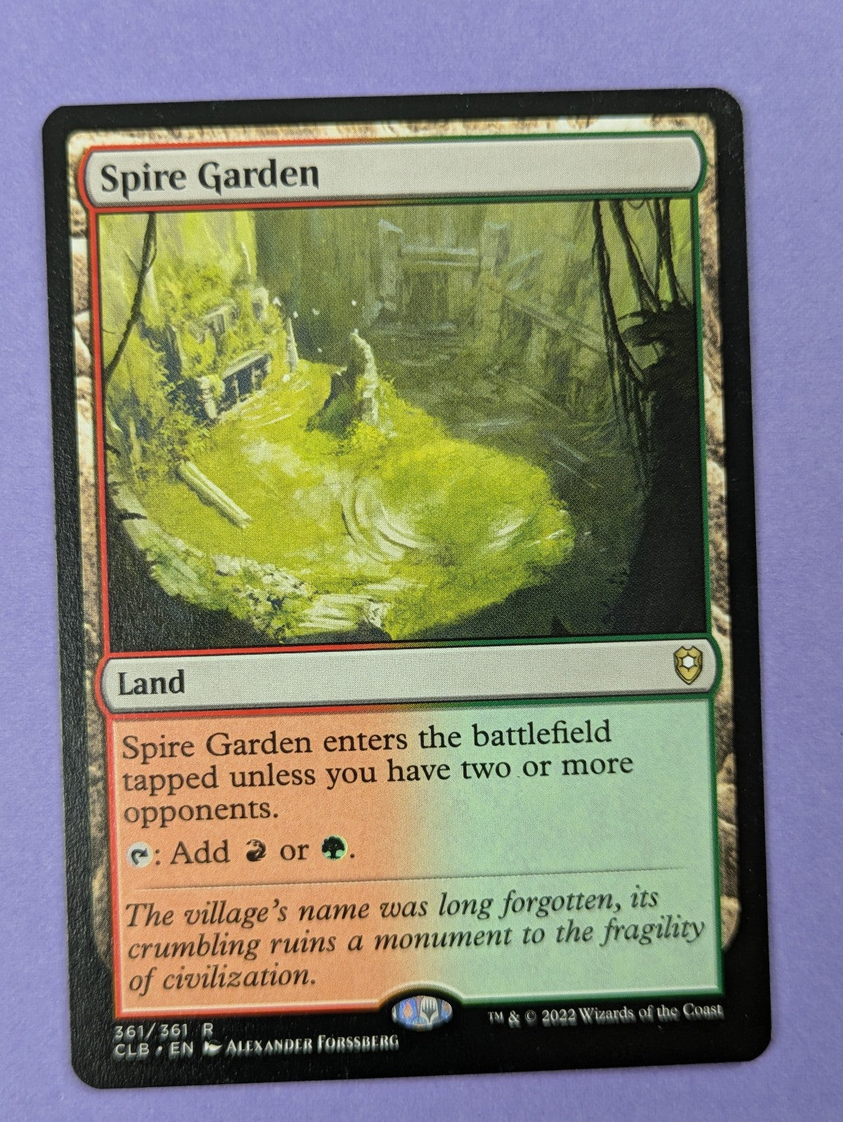 MTG Magic: Commander Legends: Alexander Forssberg #361/361 Rare - NM
