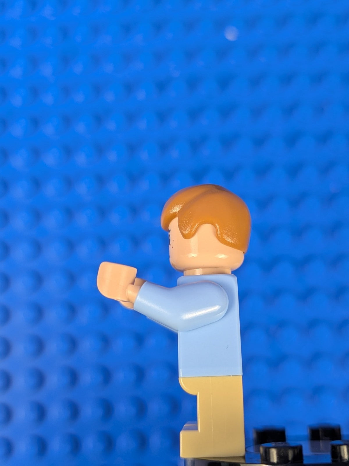Lego Jurassic World: Tim Murphy - Bright Light Blue Shirt jw030 Set 75932