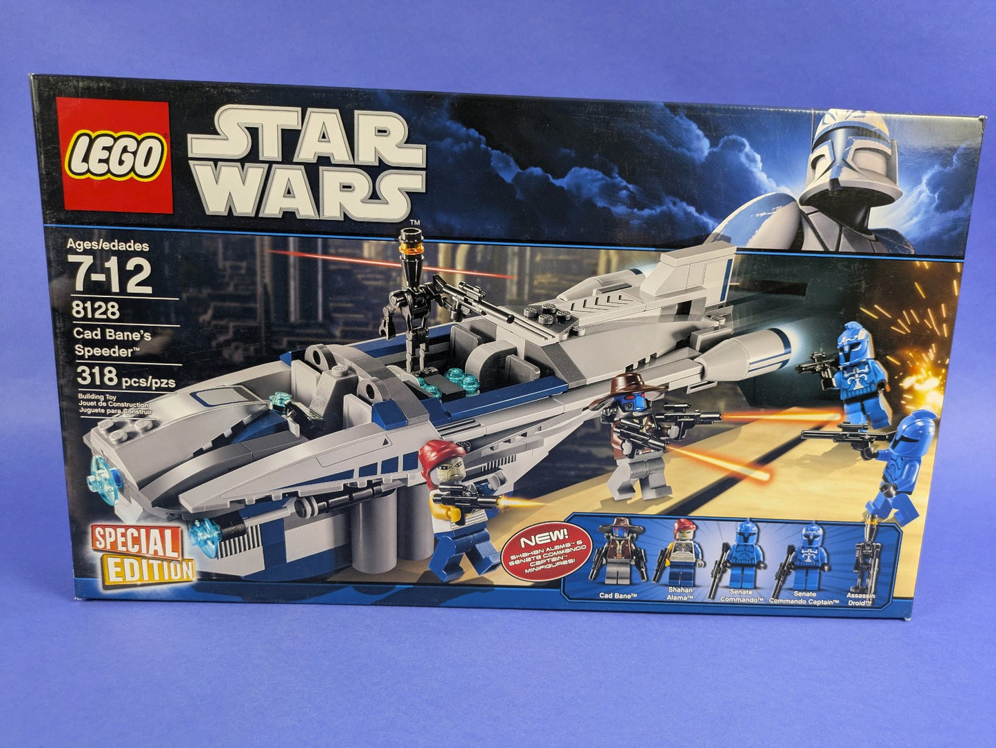 Lego Star Wars Cad Bane's Speeder 8128