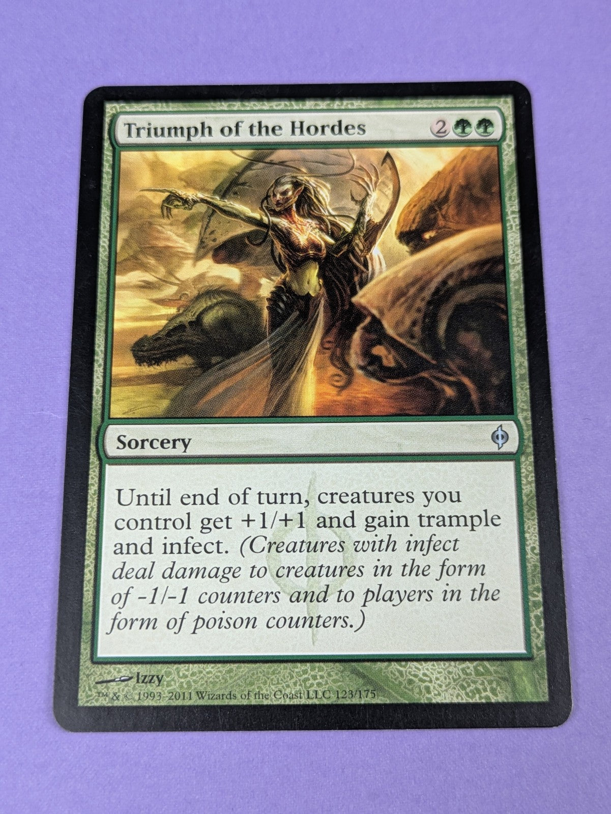 MTG Magic: New Phyrexia: Triumph of the Hordes #123/175 Uncommon - NM