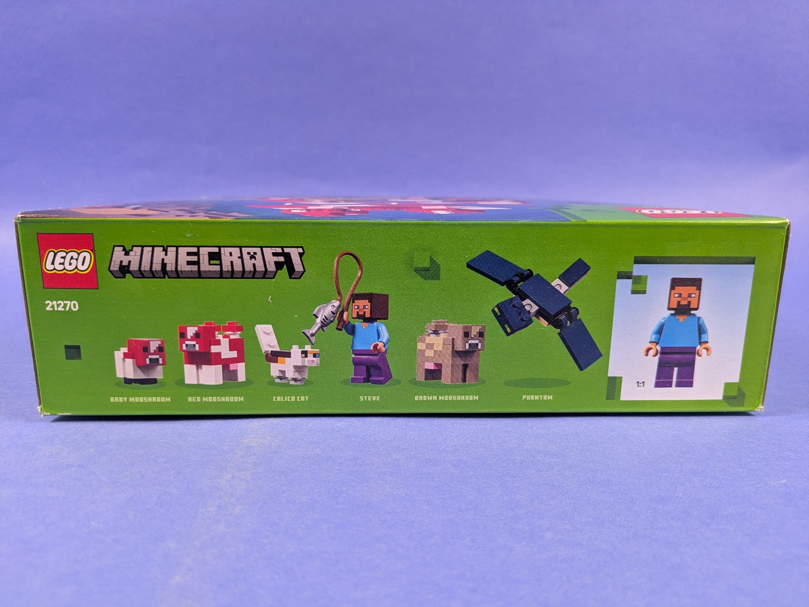 LEGO Minecraft The Mooshroom House 21270