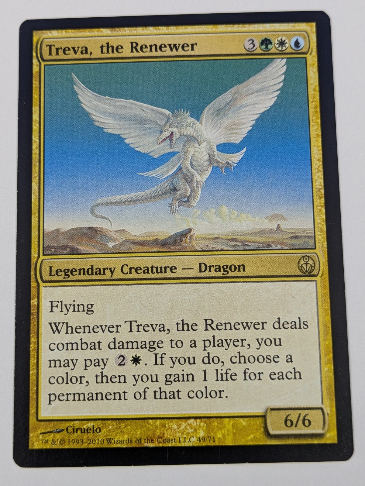 MTG Magic: Duel Decks: Treva, the Renewer #49/71 Rare - LP