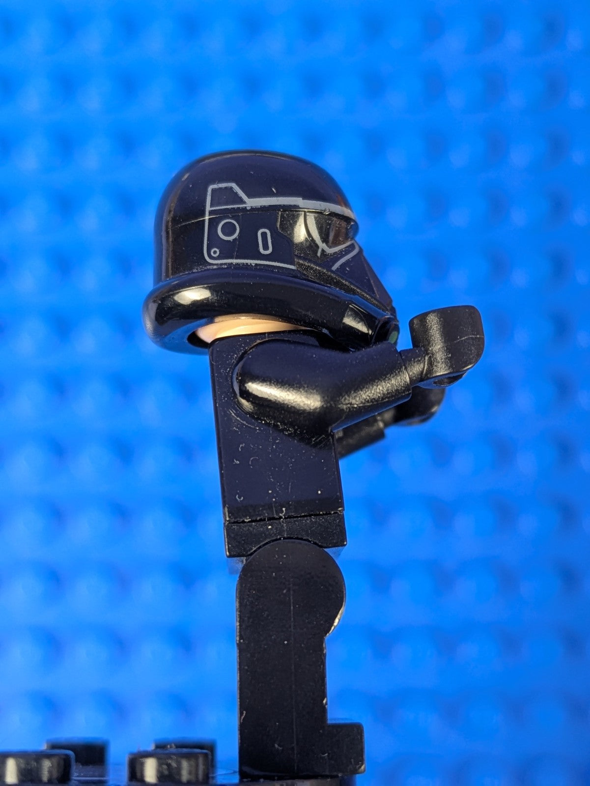 Lego Star Wars: Imperial Death Trooper - Light Nougat Head sw0807 Set 75165