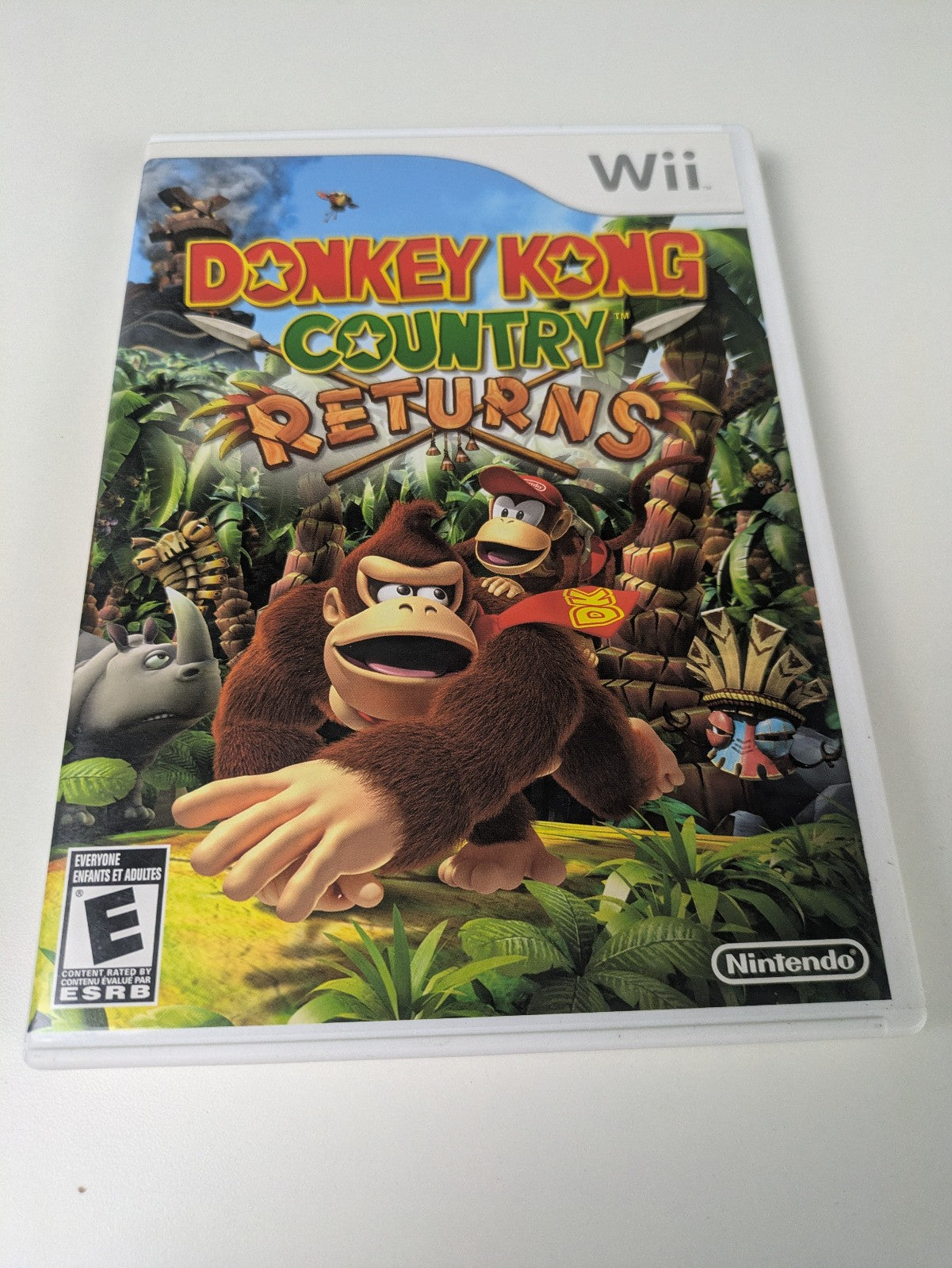 Donkey Kong Country Returns (Nintendo Wii, 2010) CIB