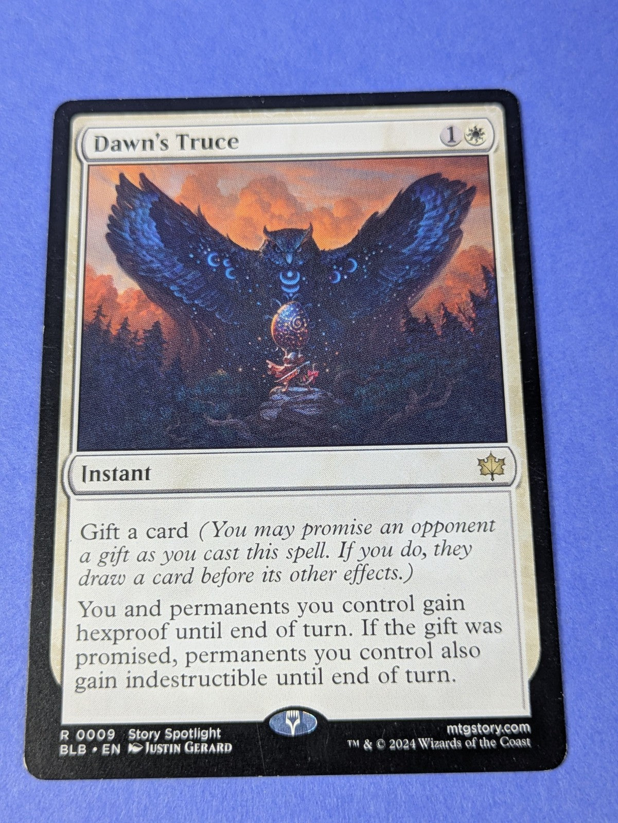 MTG Magic: Bloomburrow: Dawn's Truce #0009 Rare - LP