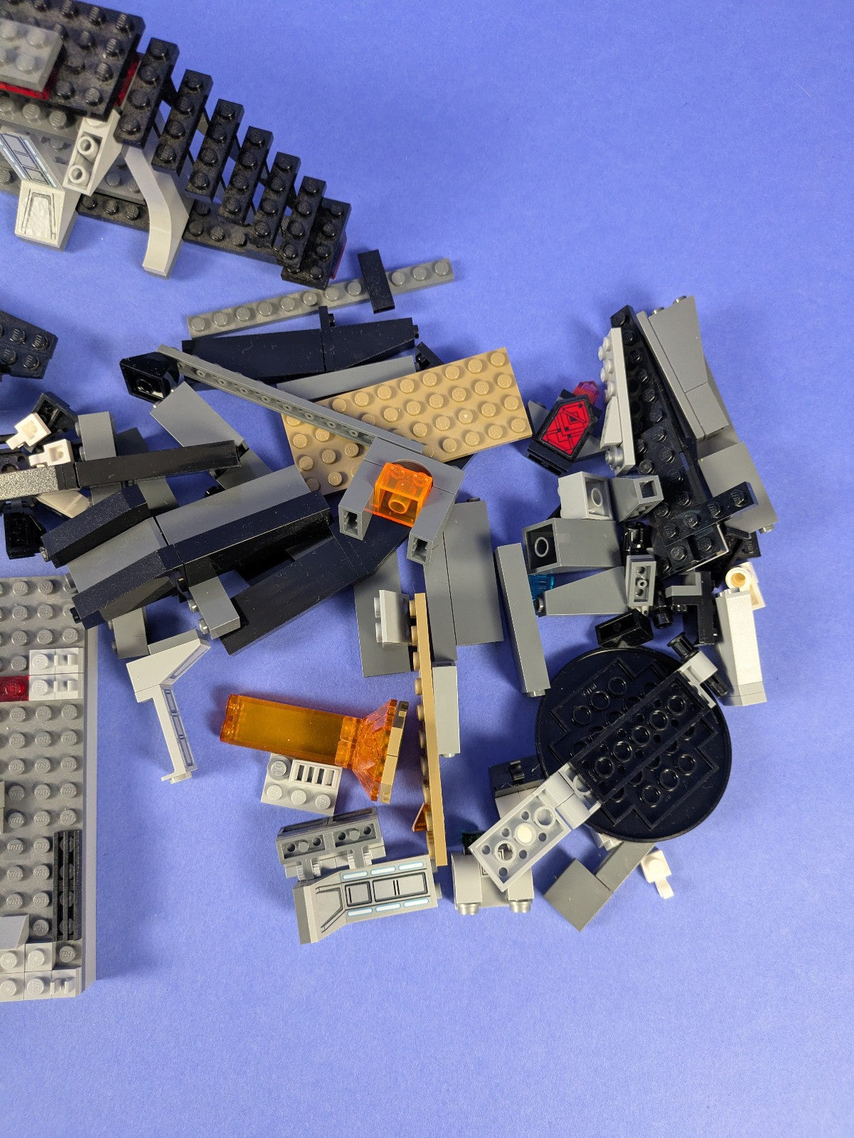 LEGO Star Wars Darth Vader's Castle 75251 Incomplete Set Pre-Owned