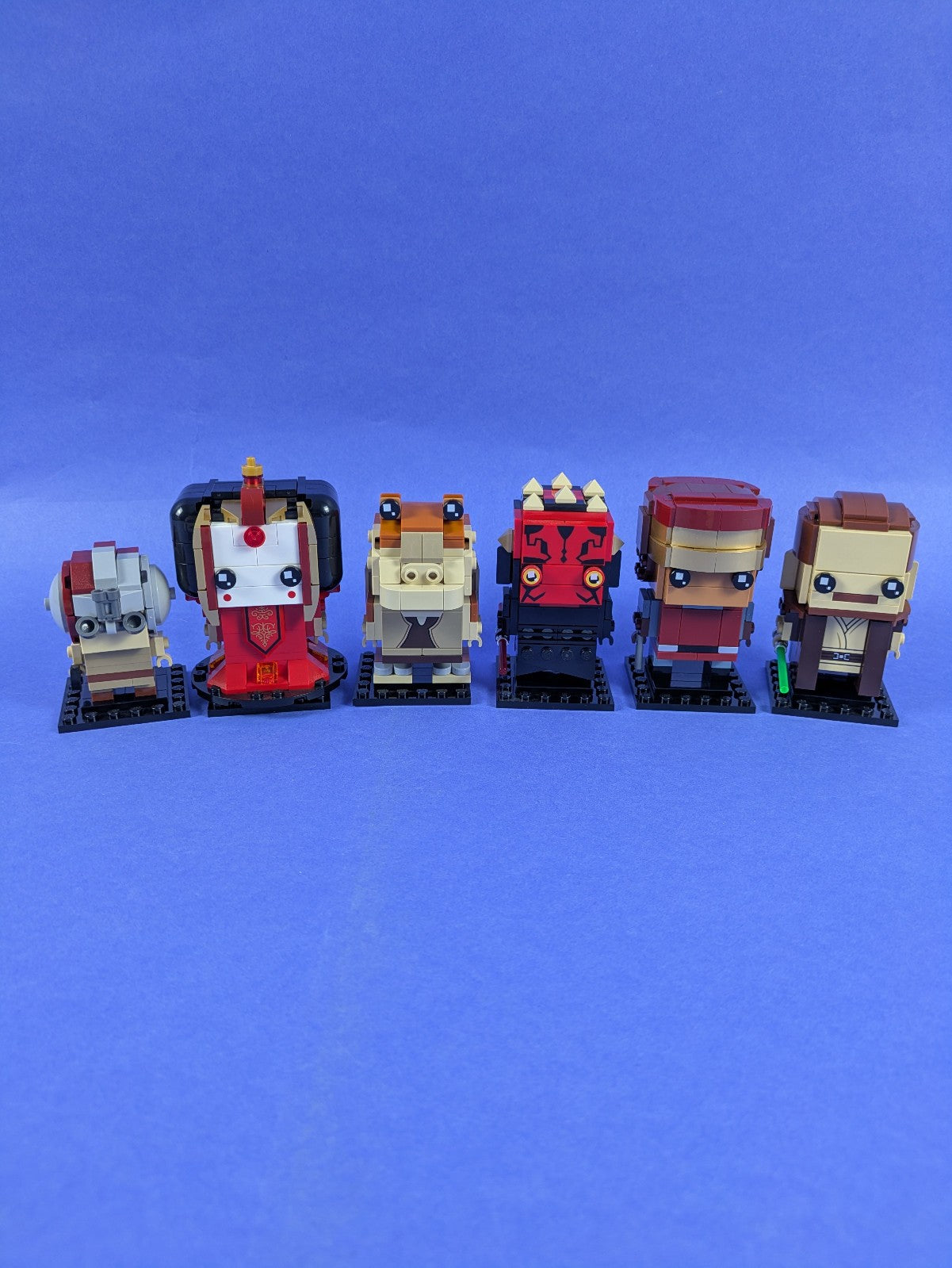 LEGO BrickHeadz Star Wars The Phantom Menace 40676 Complete Set Pre-Owned