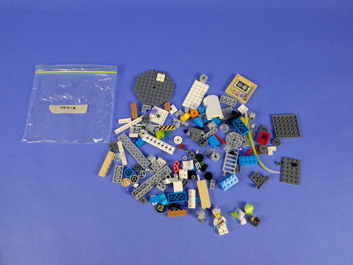 Lego Hidden Side: J.B.'s Ghost Lab Set 70418 Incomplet Set