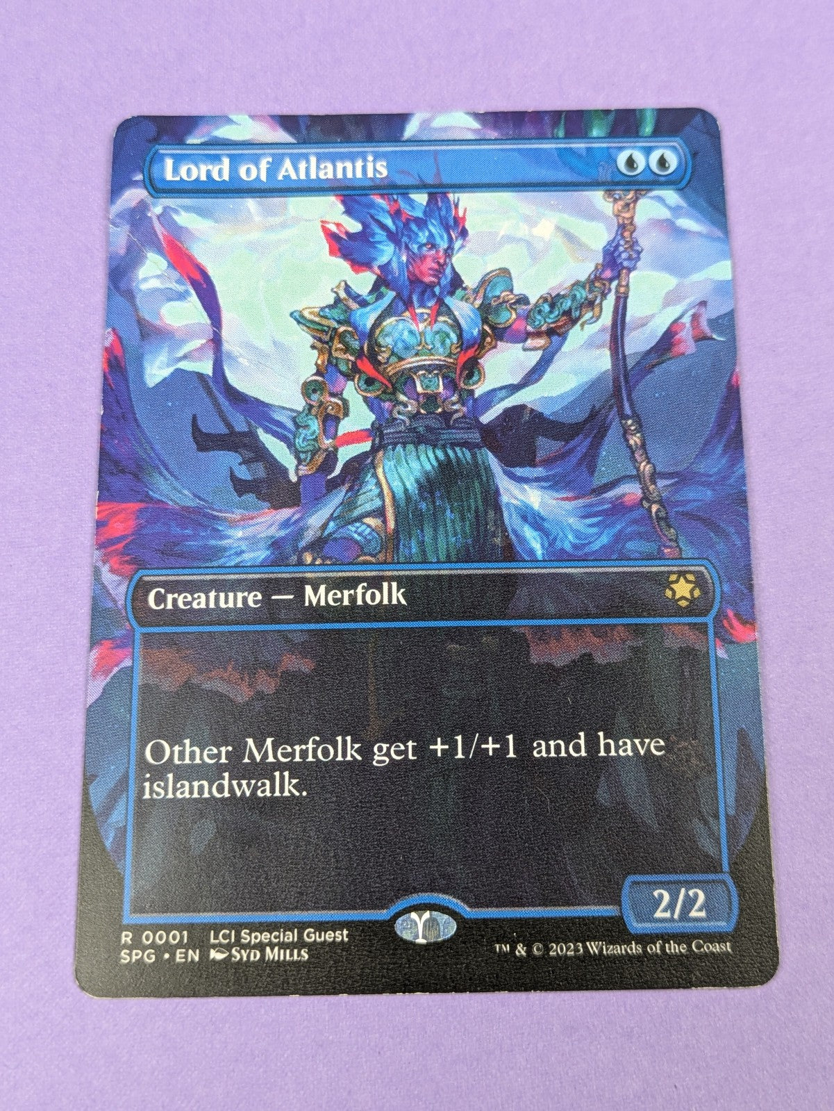 MTG Magic the Gathering: Special Guests: Lord of Atlantis #0001 Rare - MP