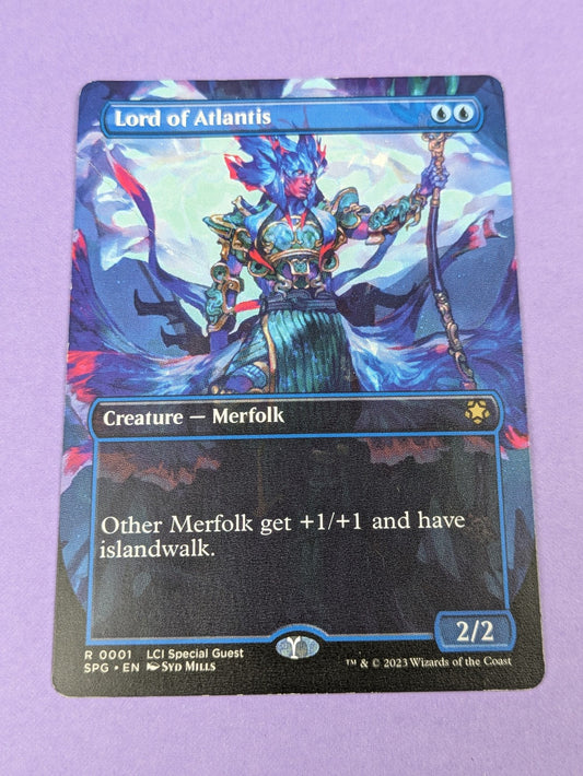 MTG Magic the Gathering: Special Guests: Lord of Atlantis #0001 Rare - MP
