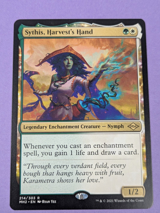 MTG Magic: Modern Horizons 2: Sythis, Harvest's Hand #214/303 Rare - NM