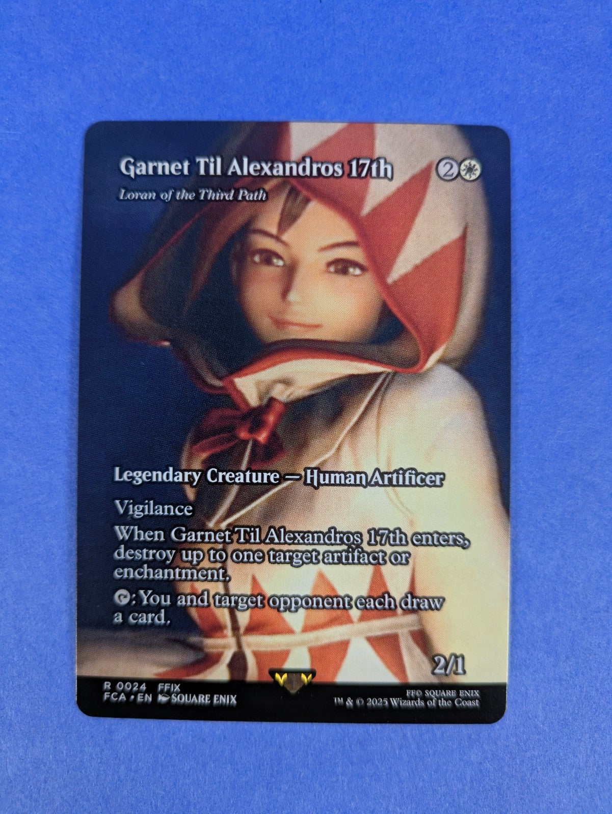 MTG: FINAL FANTASY: Garnet Til Alexandros 17th - Loran of the Third Path 0024 NM