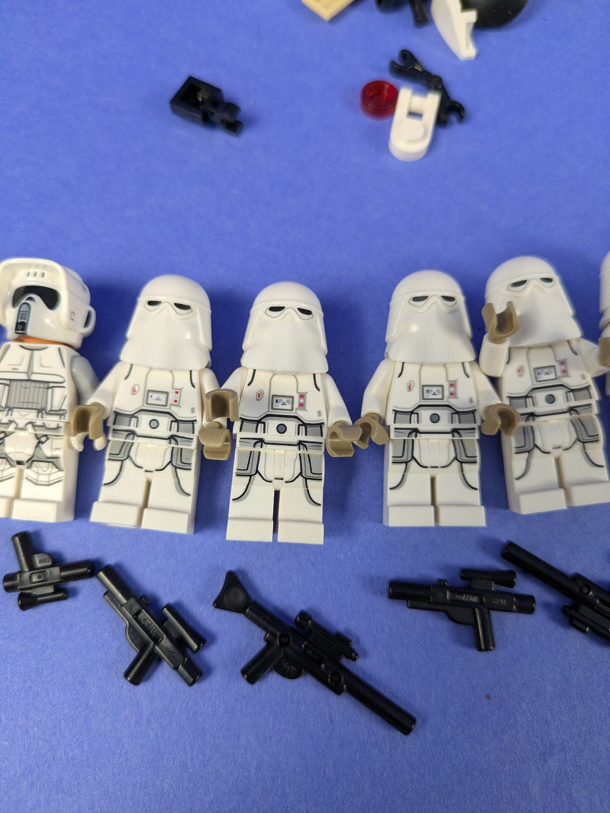 LEGO Star Wars Snow Trooper, Imperial Scout Trooper, & Hoth Rebel Trooper (14X)