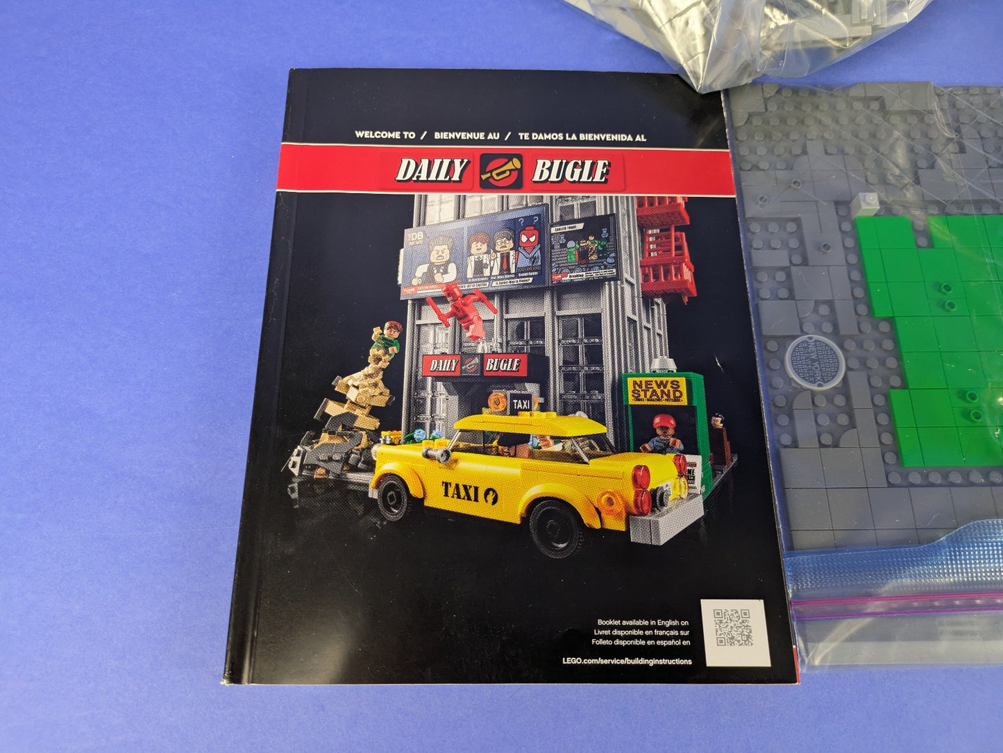 Lego Super Heroes: Spider-Man: Daily Bugle Set 76178 Incomplete Set
