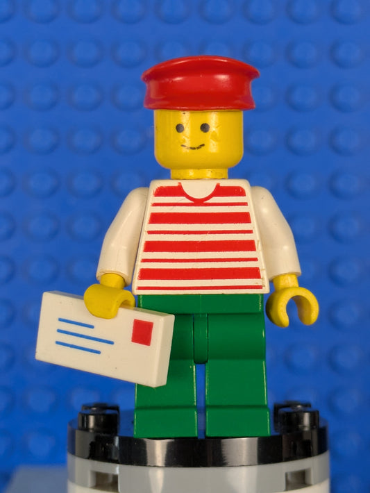 Lego Town: Classic Town: Horizontal Lines Red - Red Arms hor018 Set 535