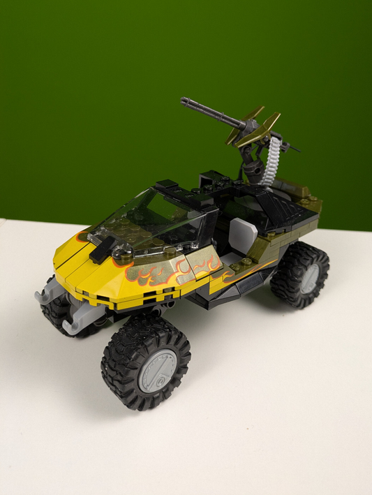 HALO Mega Bloks UNSC Flamehog 97449 - Vehicle Only!