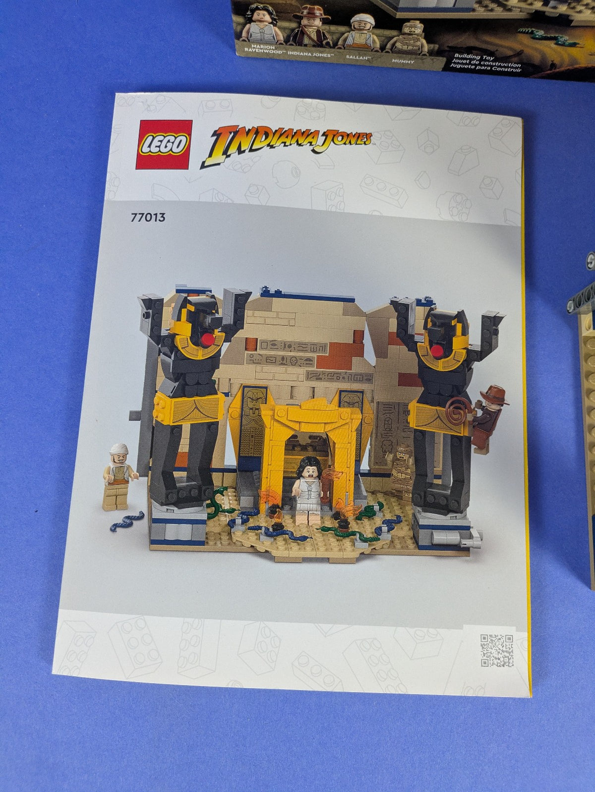 Lego Indiana Jones: Escape from the Lost Tomb Set 77013 Complete Set