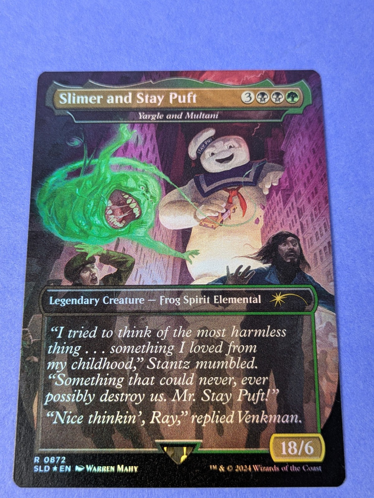 MTG: Secret Lair Drop: Slimer and Stay Puft - Yargle and Multani #0872 Rare NM