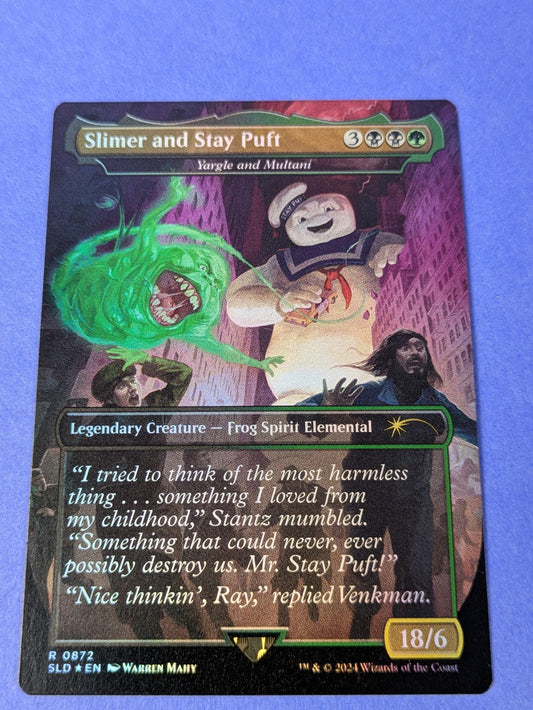 MTG: Secret Lair Drop: Slimer and Stay Puft - Yargle and Multani #0872 Rare NM