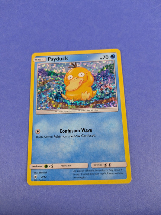 Psyduck - 2/12 - Holo Promo McDonalds 2018 - Pokemon Card - NM