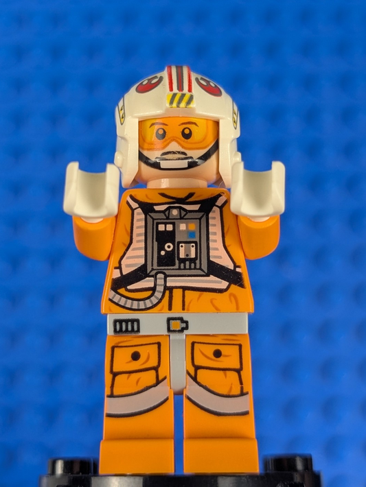 Lego Star Wars: Luke Skywalker (Pilot, Printed Legs) sw0461 Set 75014