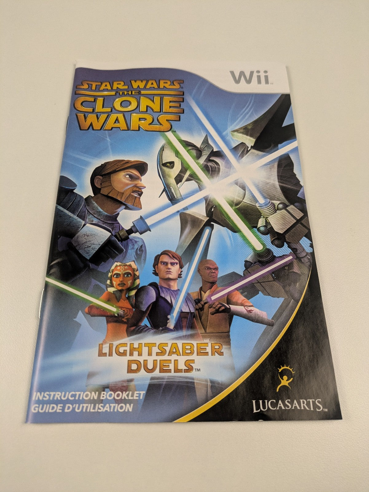 Star Wars: The Clone Wars – Lightsaber Duels (Nintendo Wii, 2008) CIB