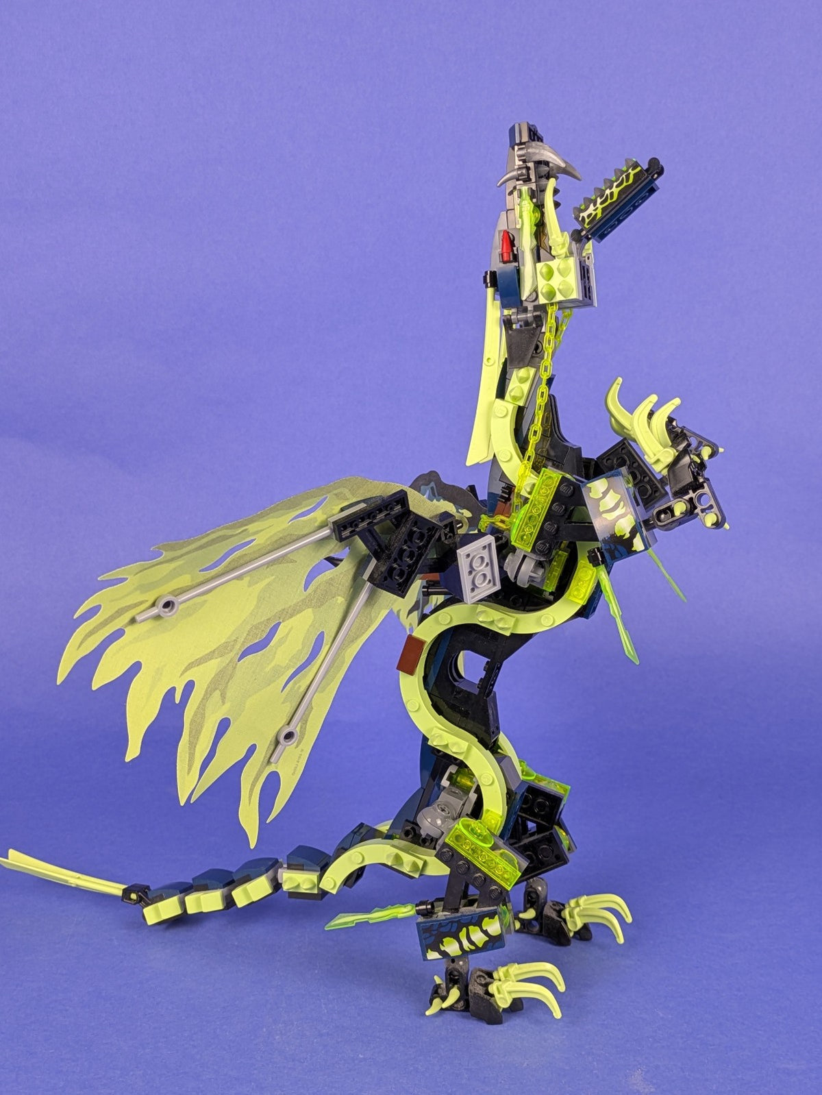LEGO NINJAGO Attack of the Morro Dragon 70736 Incomplete Set Pre-Owned