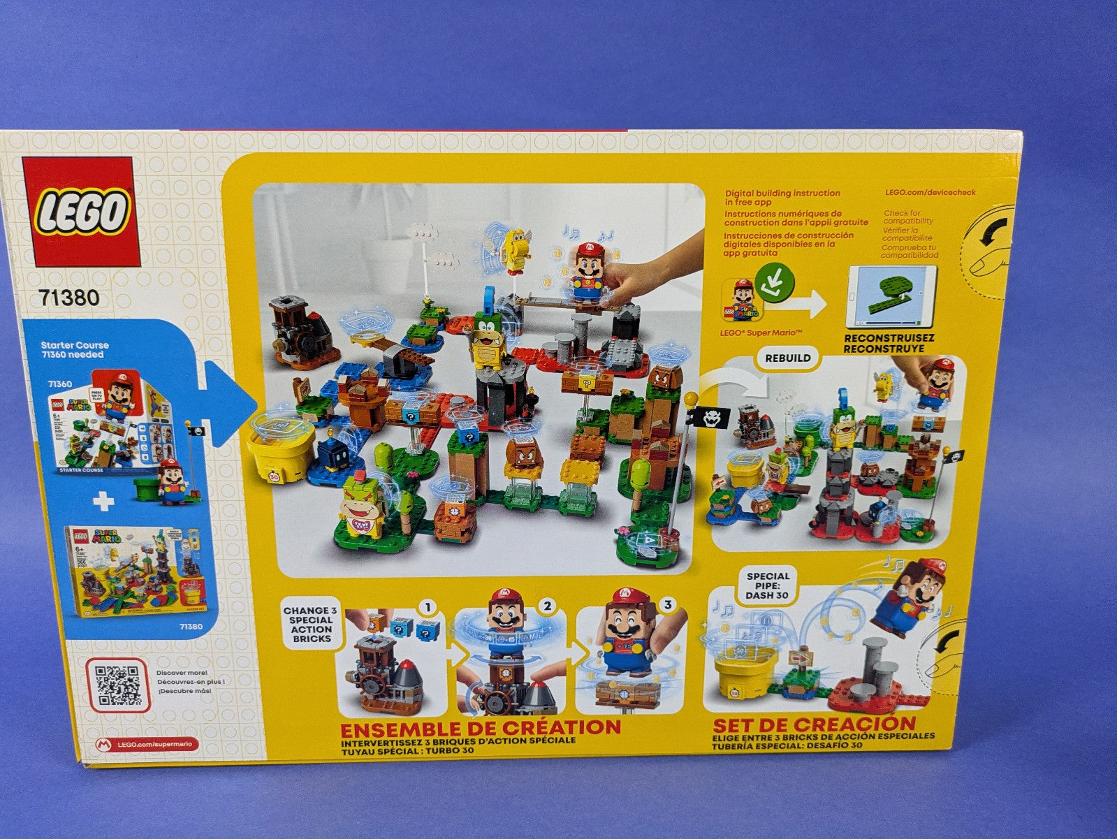 Lego Super Mario: Master Your Adventure - Maker Set 71380 BRAND NEW
