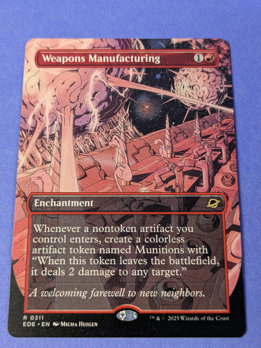 MTG Magic: Edge of Eternities: Weapons Manufacturing #0311 Rare - NM