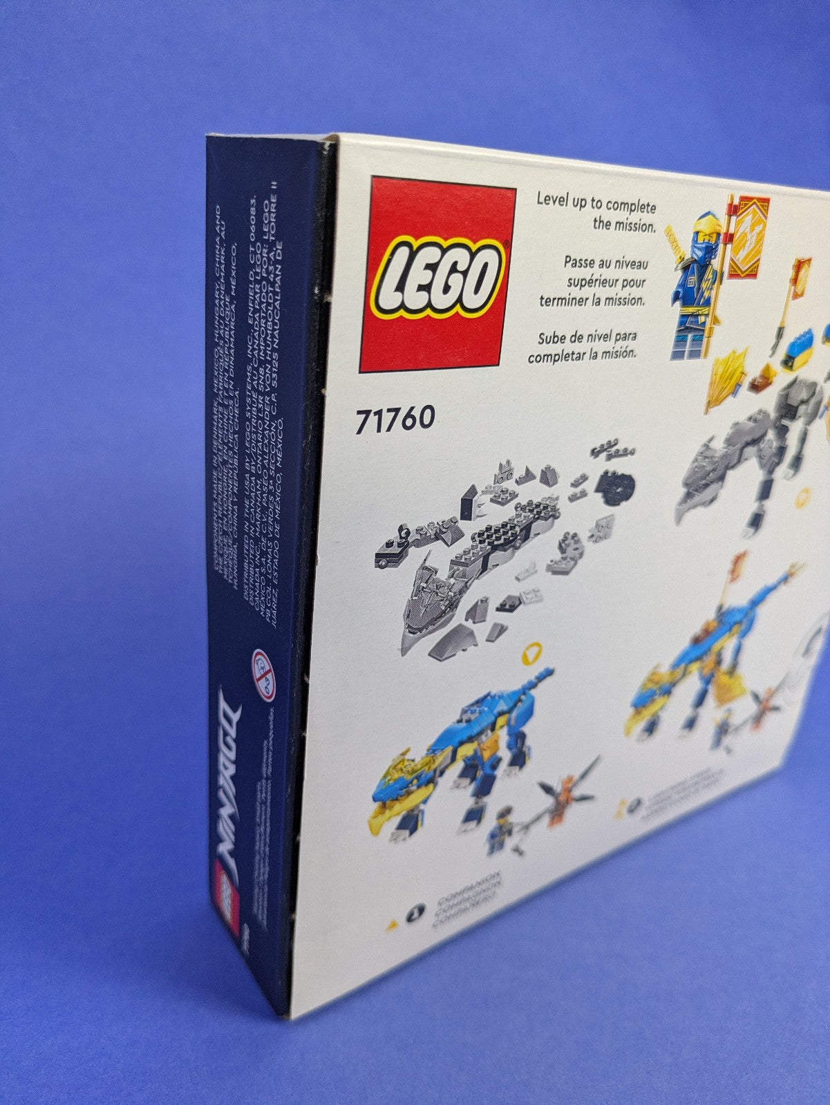 Lego NINJAGO: Core: Jay’s Thunder Dragon EVO Set 71760 BRAND NEW