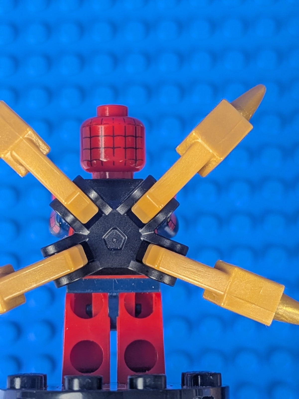 Lego Super Heroes: Iron Spider-Man - Mechanical Arms with Barbs sh0510 Set 76108