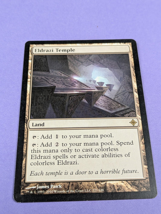 MTG Magic: Rise of the Eldrazi: Eldrazi Temple #227/248 Rare - LP