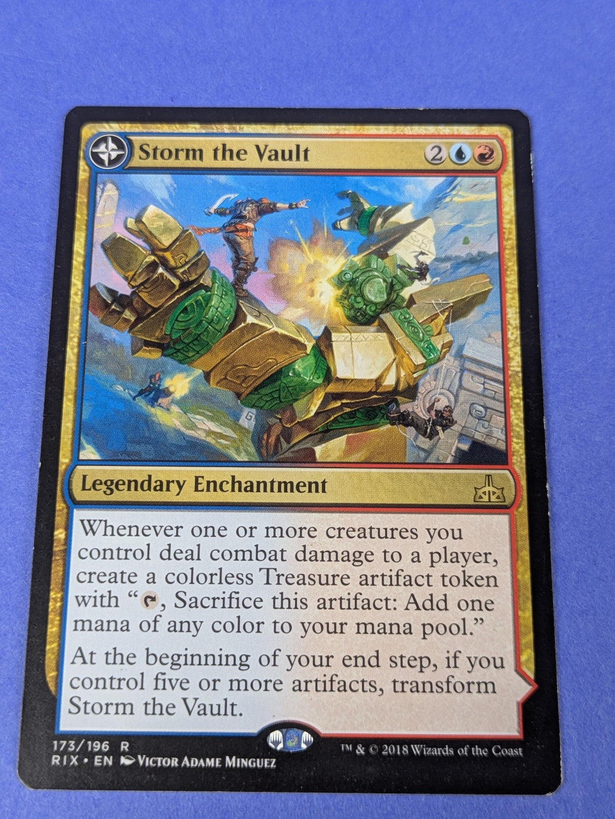 MTG Magic the Gathering: Rivals of Ixalan: Storm the Vault #173/196 Rare - LP