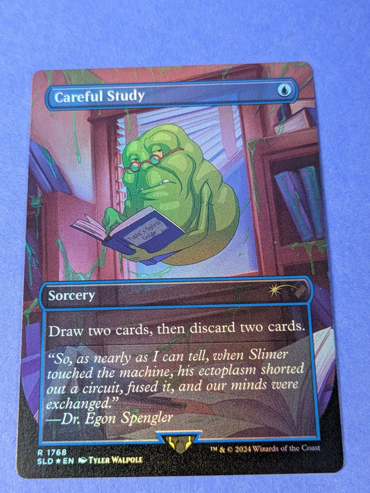 MTG Magic: Secret Lair Drop: Careful Study Foil #1768 Rare - NM