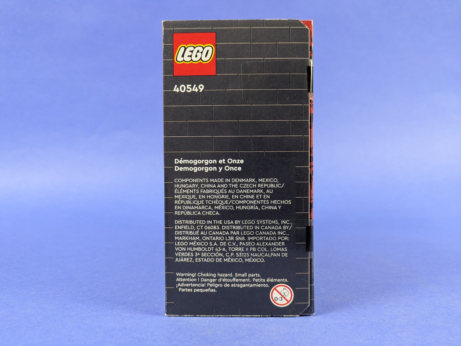 Lego BrickHeadz: Stranger Things: Demogorgon & Eleven Set 40549 BRAND NEW