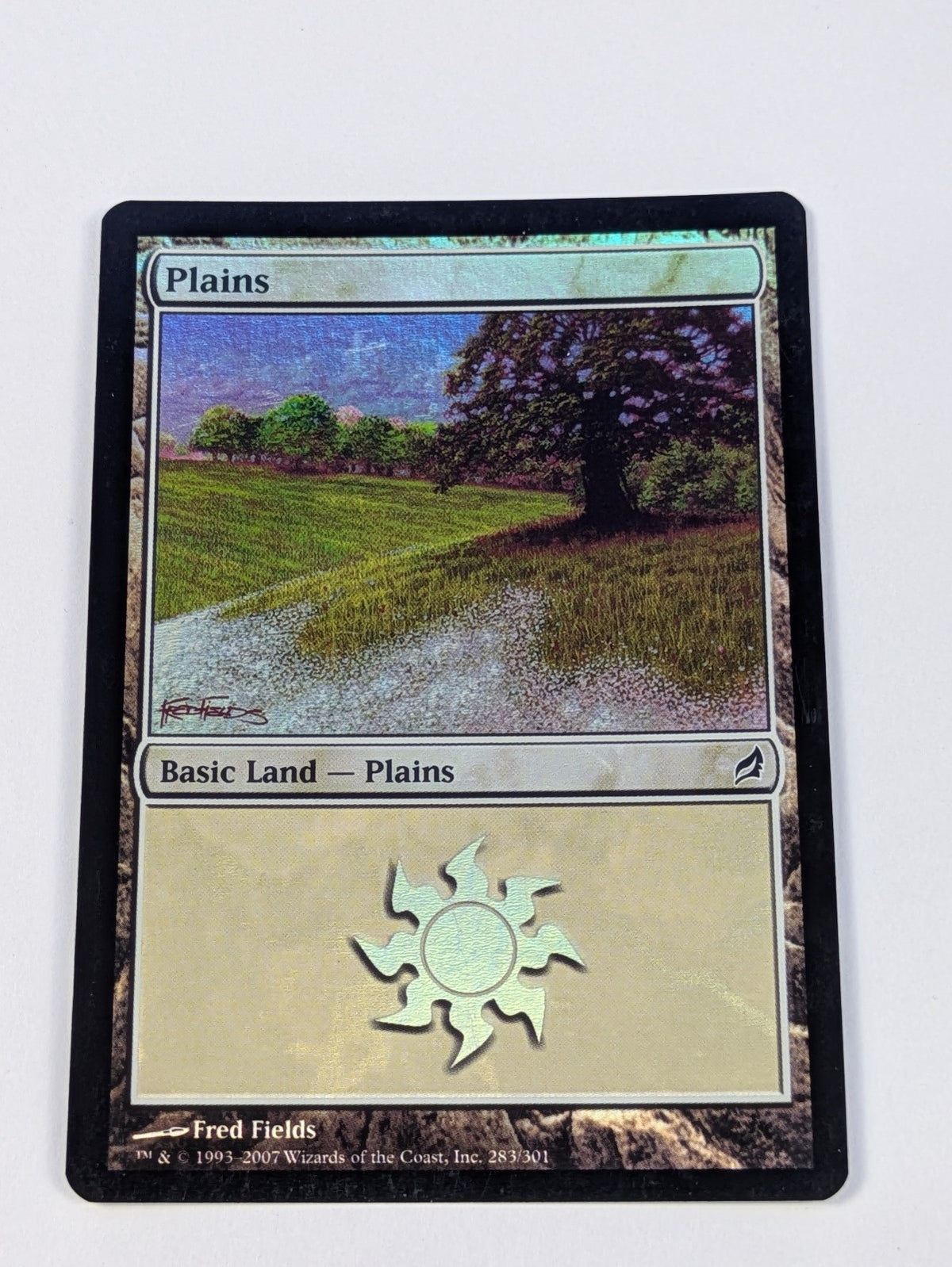 MTG Magic: Lorwyn: Plains #283/301 Basic Land - LP