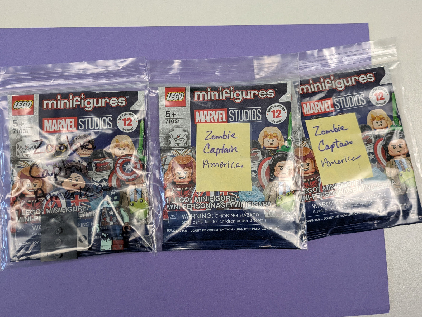Lego Super Heroes: Zombie Captain America colmar-9 Sets 71031, 66678
