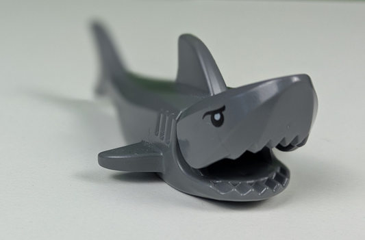 Lego Town: Animals: Shark with Rounded Nose 14518c04pb01 Set 60011