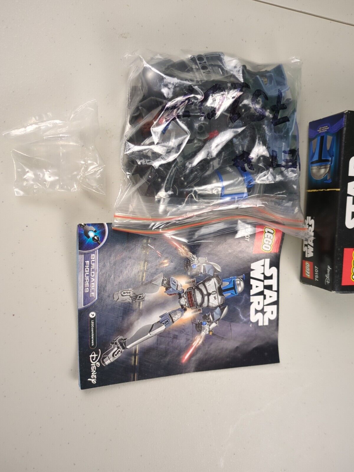 Lego Star Wars: Buildable Figures: Jango Fett Set 75107