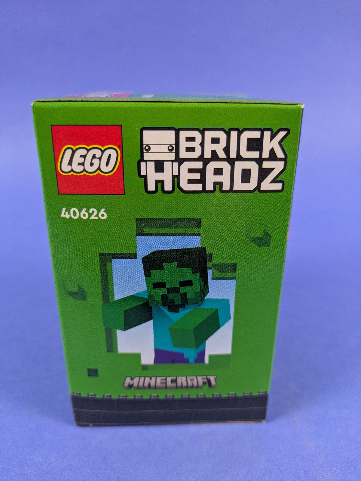 Lego BrickHeadz: Minecraft: Zombie Set 40626 BRAND NEW
