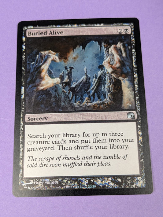 MTG: Premium Deck Series: Graveborn: Buried Alive Foil #20/30  Uncommon - NM